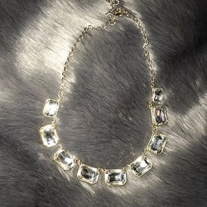 Gold costume jewelry necklace